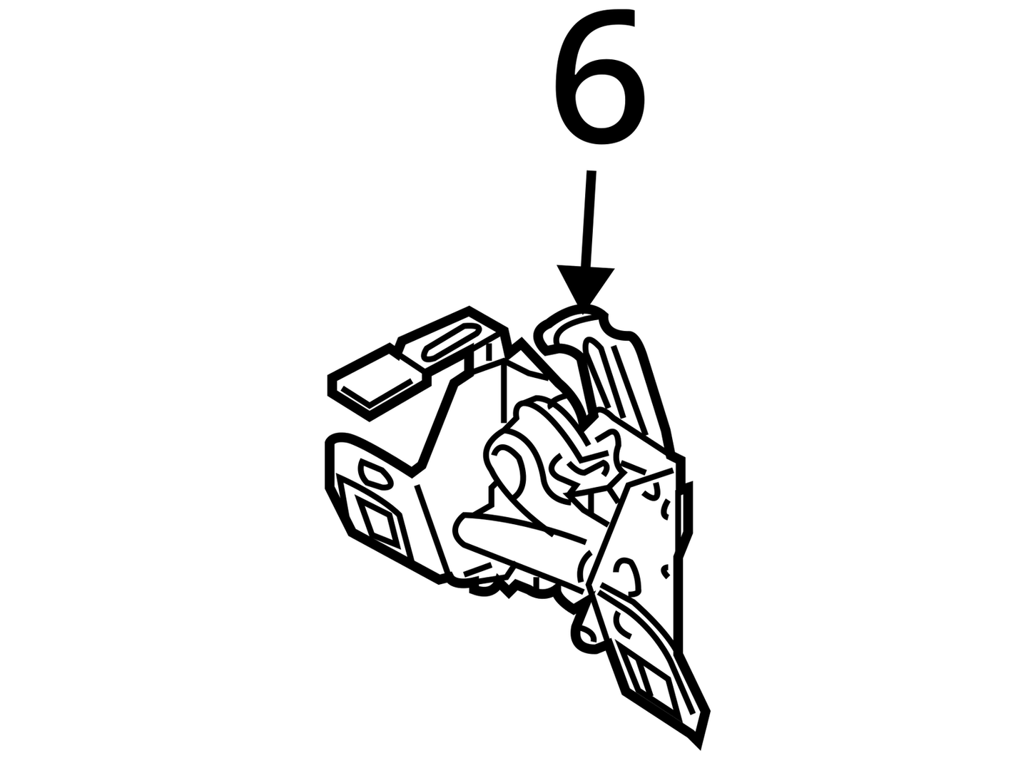 2006-2013 Volvo C70 2.5L At Fwd Convertible 2-Door Hood Latch Lock Unit 30716529