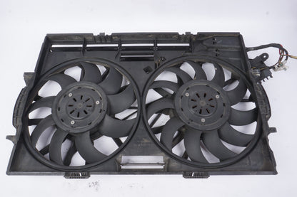 2011 2012 Audi A8 D4 4.2L Engine Cooling Fan & Shroud  OEM
