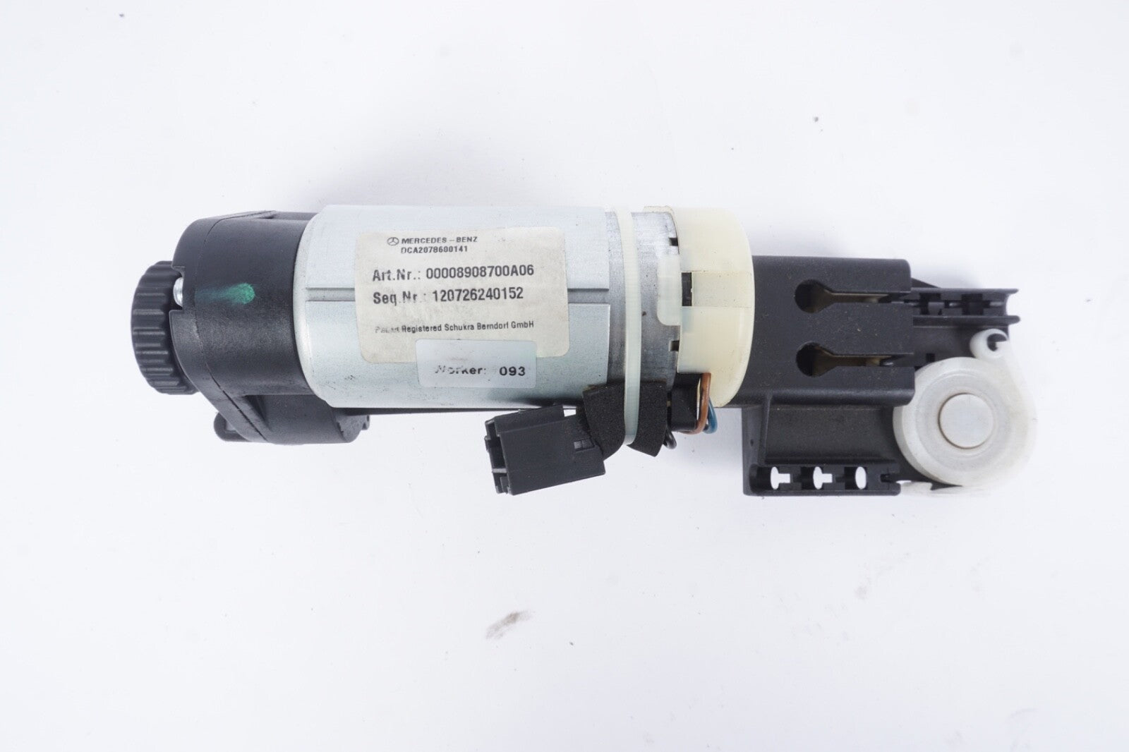 11-17 Mercedes W207 E350 E550 Convertible Roll Bar Spring Loaded Actuator