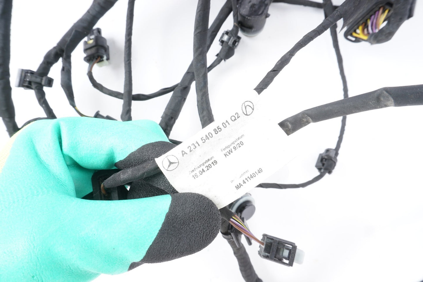 2016 - 2020 Mercedes SL450 SL550 Rear Bumper Park Sensor & Wire Harness OEM