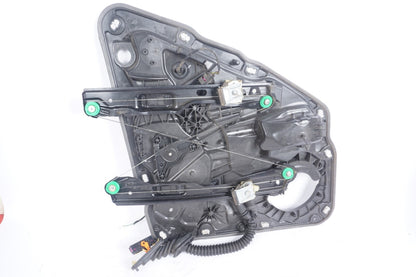 2011 - 2018 PORSCHE CAYENNE REAR LEFT DOOR WINDOW REGULATOR W/ CARRIER OEM