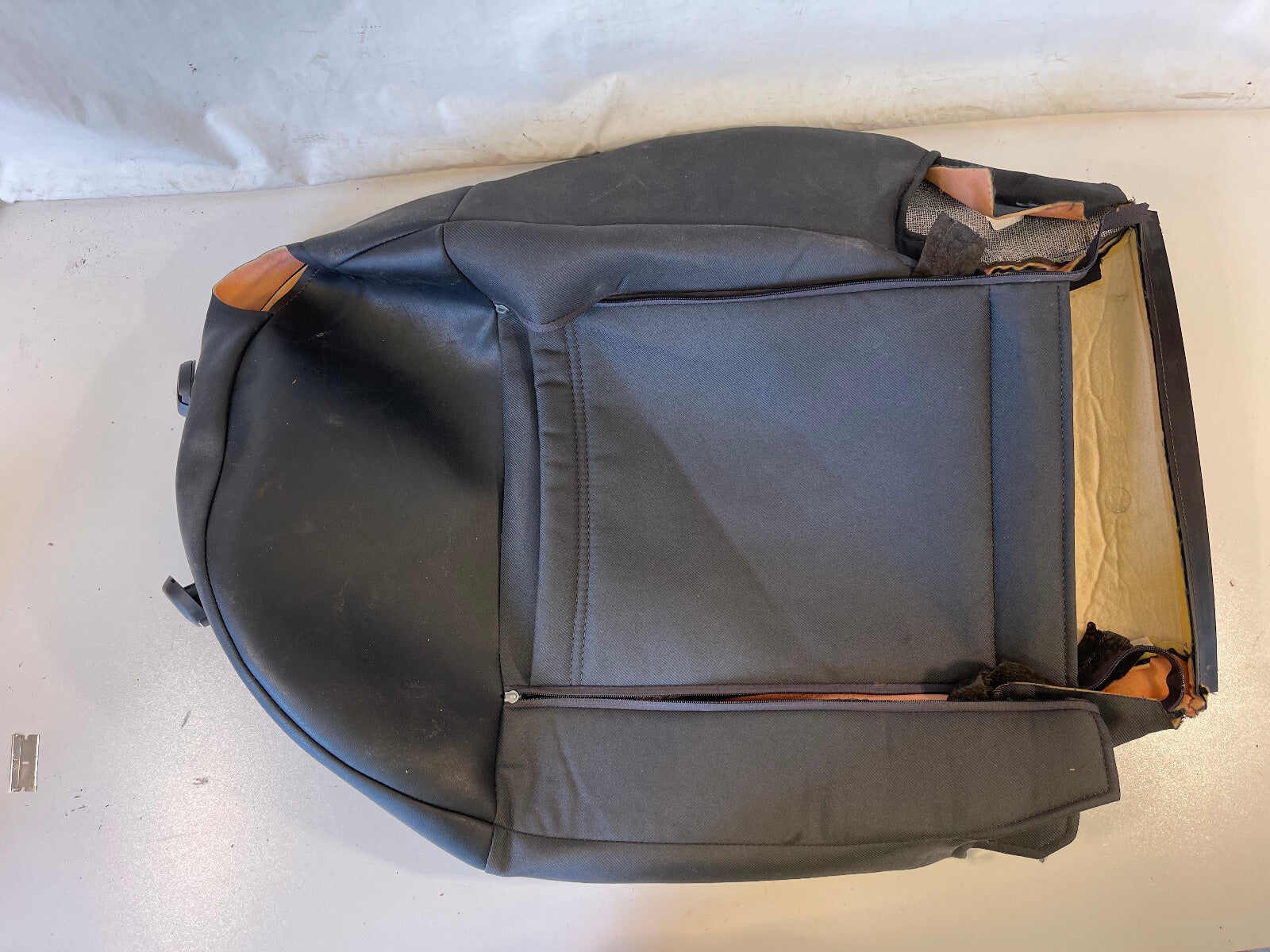 12 13 14 15 16 17 FIAT 500 FRONT RIGHT PASSENGER SEAT BACK COVER UPPER  TRIM OEM