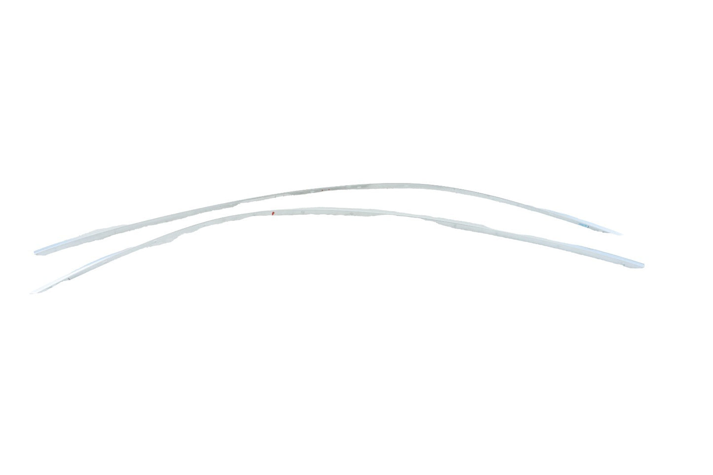 14 - 20 MASERATI QUATTROPORTE LEFT & RIGHT ROOF UPPER DOOR DRIP MOLDING TRIM OEM