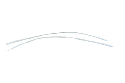 14 - 20 MASERATI QUATTROPORTE LEFT & RIGHT ROOF UPPER DOOR DRIP MOLDING TRIM OEM