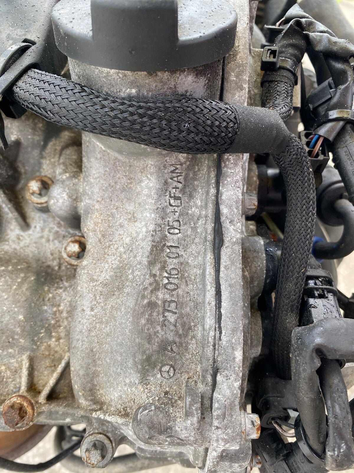 07-11 Mercedes W216 CL550 S550 Engine Motor 5.5L V8 M273 RWD OEM 114k Miles