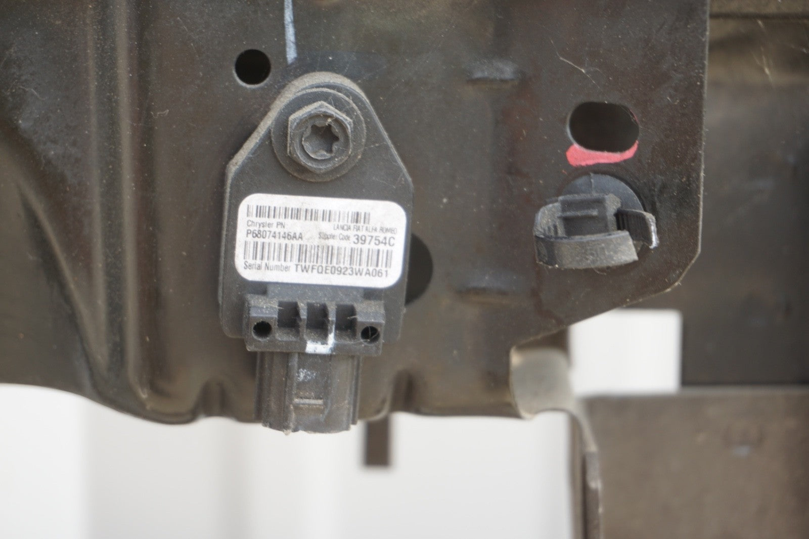 2012 - 2017 Fiat 500 Radiator Core Support