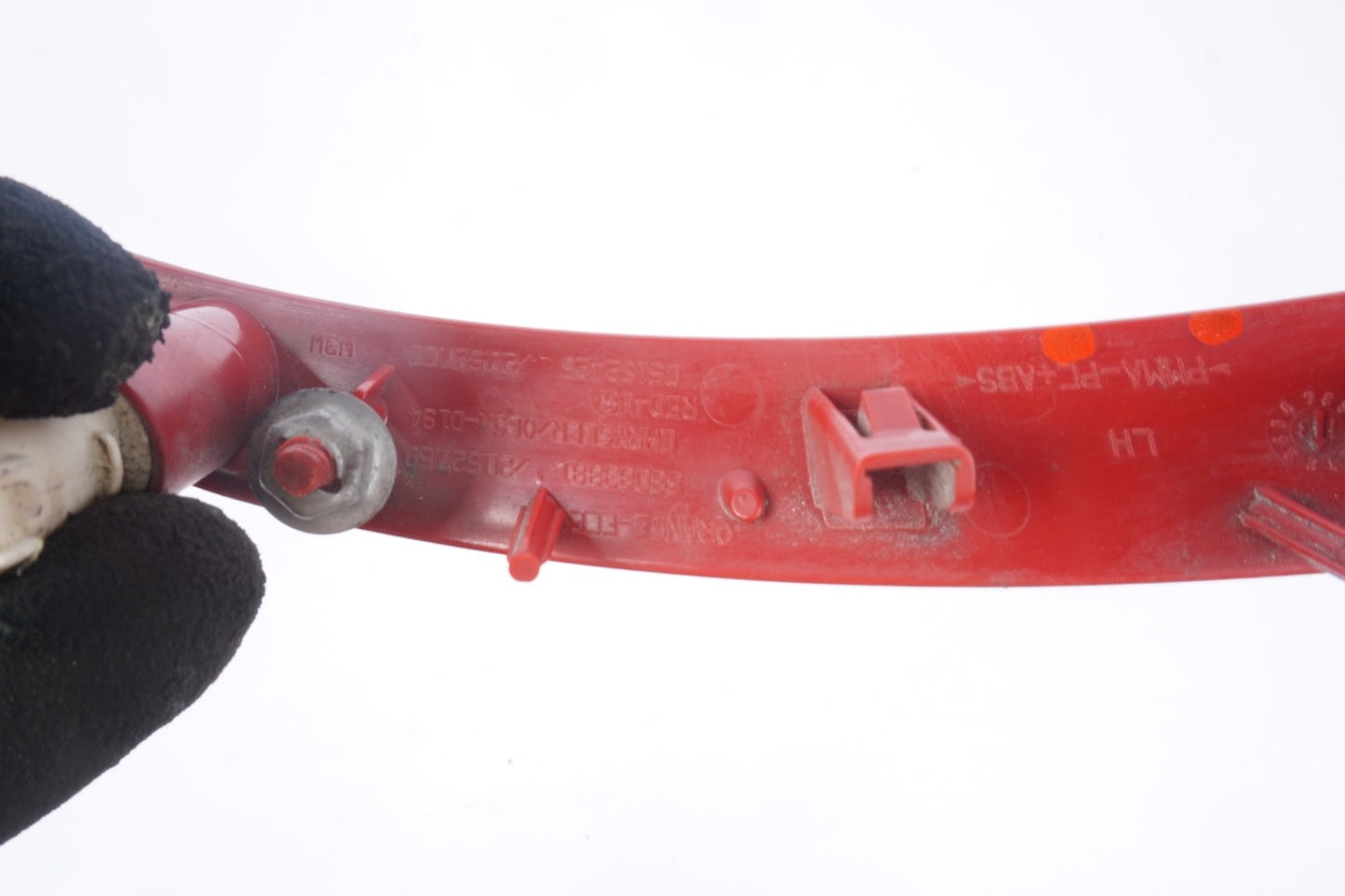 12-17 FIAT 500 REAR RIGHT PASSENGER SIDE BUMPER LIGHT REFLECTOR MARKER OEM
