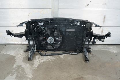2012 - 2015 MINI COOPER R57 RADIATOR SUPPORT & FAN W/ BUMPER REINFORCEMENT OEM
