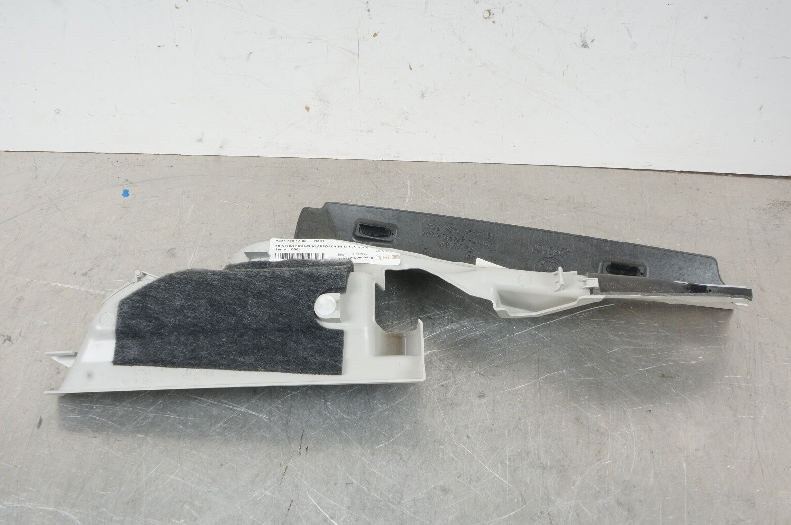 2013 - 2020 MERCEDES SL450 SL550 TRUNK INNER LINER PANEL COVER 2317901700