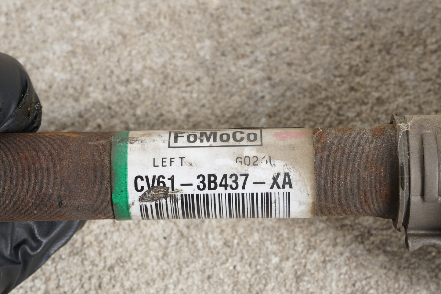 16 17 18 FORD FOCUS FRONT AXLE SHAFT LEFT DRIVER SIDE CV61-3B437-XA OEM