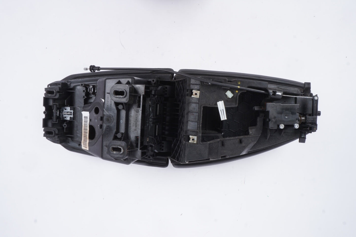 04-10 BMW E64 650i 645Ci Center Console Armrest Cover Lid Nappa Black OEM
