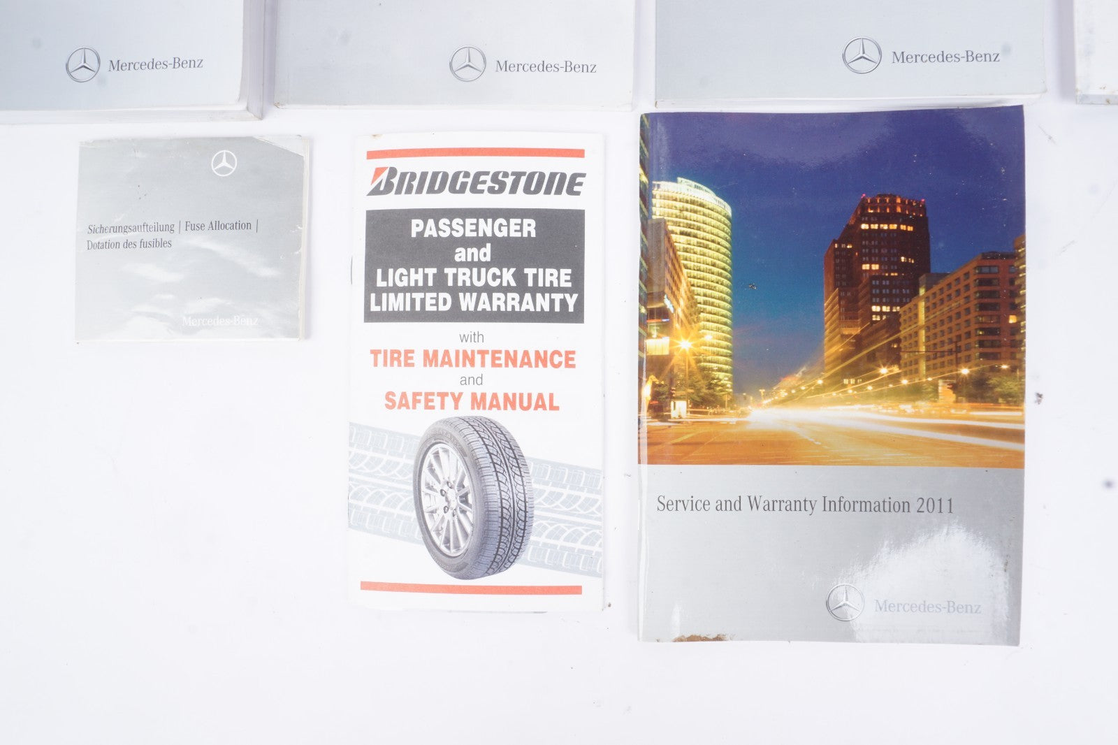 2011 MERCEDES BENZ ML M CLASS ML350 ML63 ML550 OWNERS OPERATORS OWNER MANUAL SET