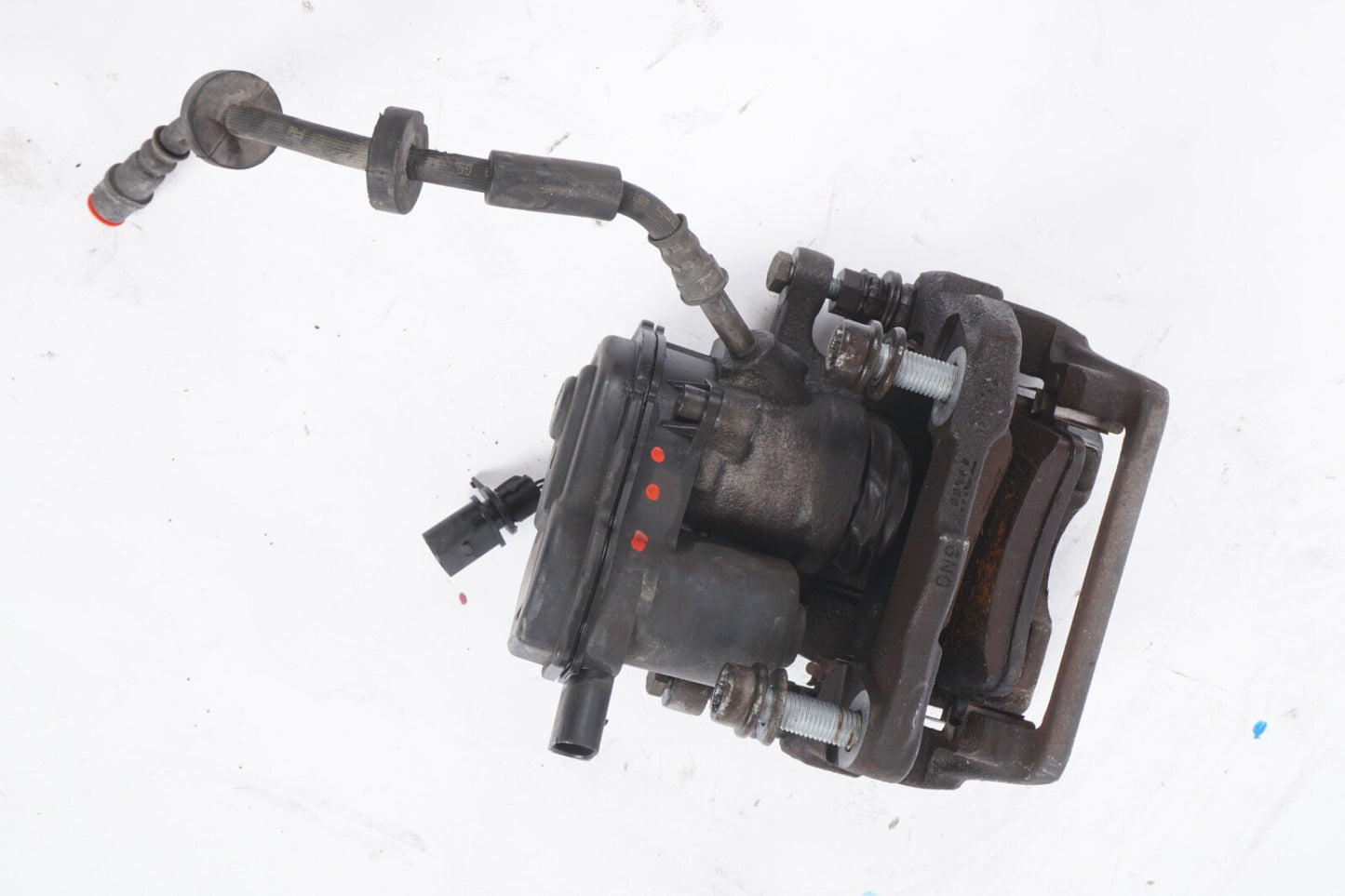 12-17 AUDI A8L A8 3.0L REAR LEFT DRIVER SIDE BRAKE CALIPER OEM