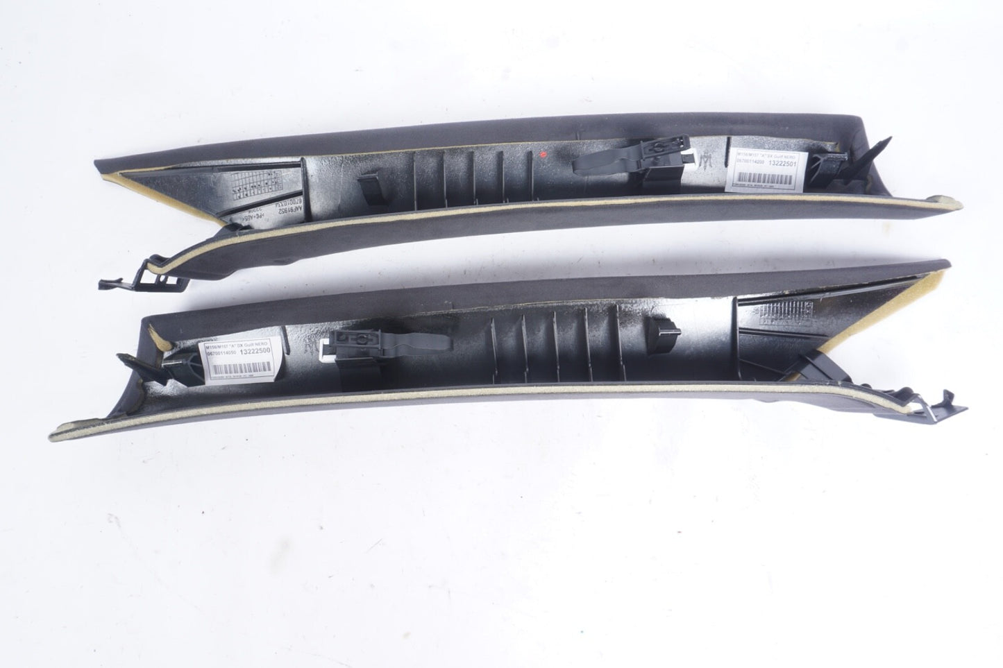 2014-2017 MASERATI GHIBLI S LEFT RIGHT PASSENGER FRONT A PILLAR TRIM OEM