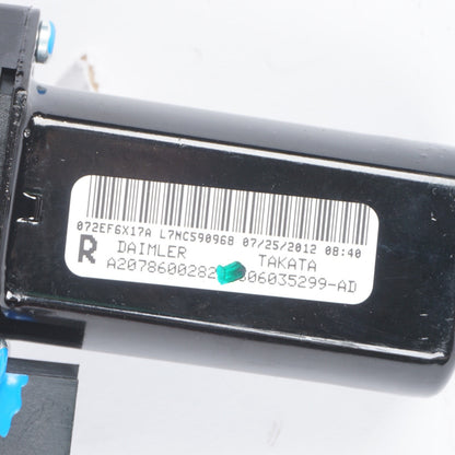 10-17 Mercedes W207 E350 E550 CONVERTIBLE Right Side Seat Belt Feeder Motor