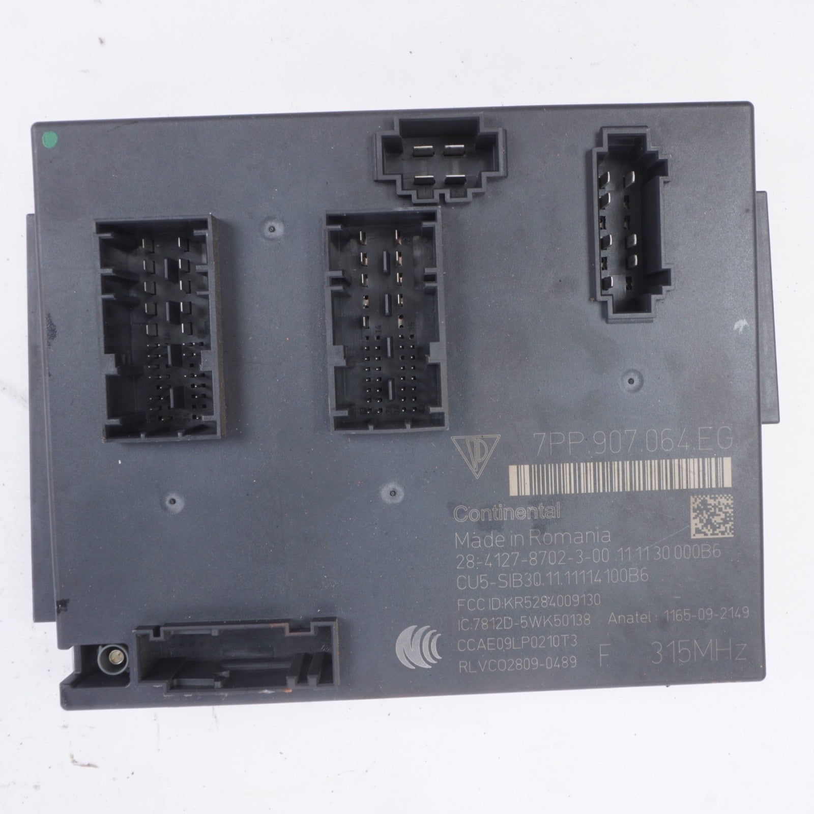 11-16 Porsche Cayenne 958 Front Comfort Body Computer Control Module BCM OEM