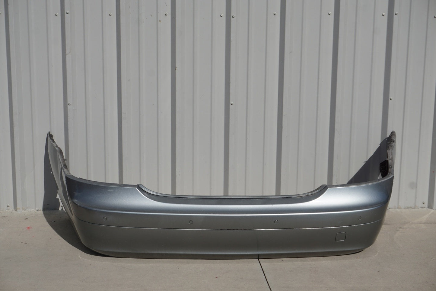10-13 Mercedes W221 S400 S550 Rear Bumper Cover Assembly GRAY OEM