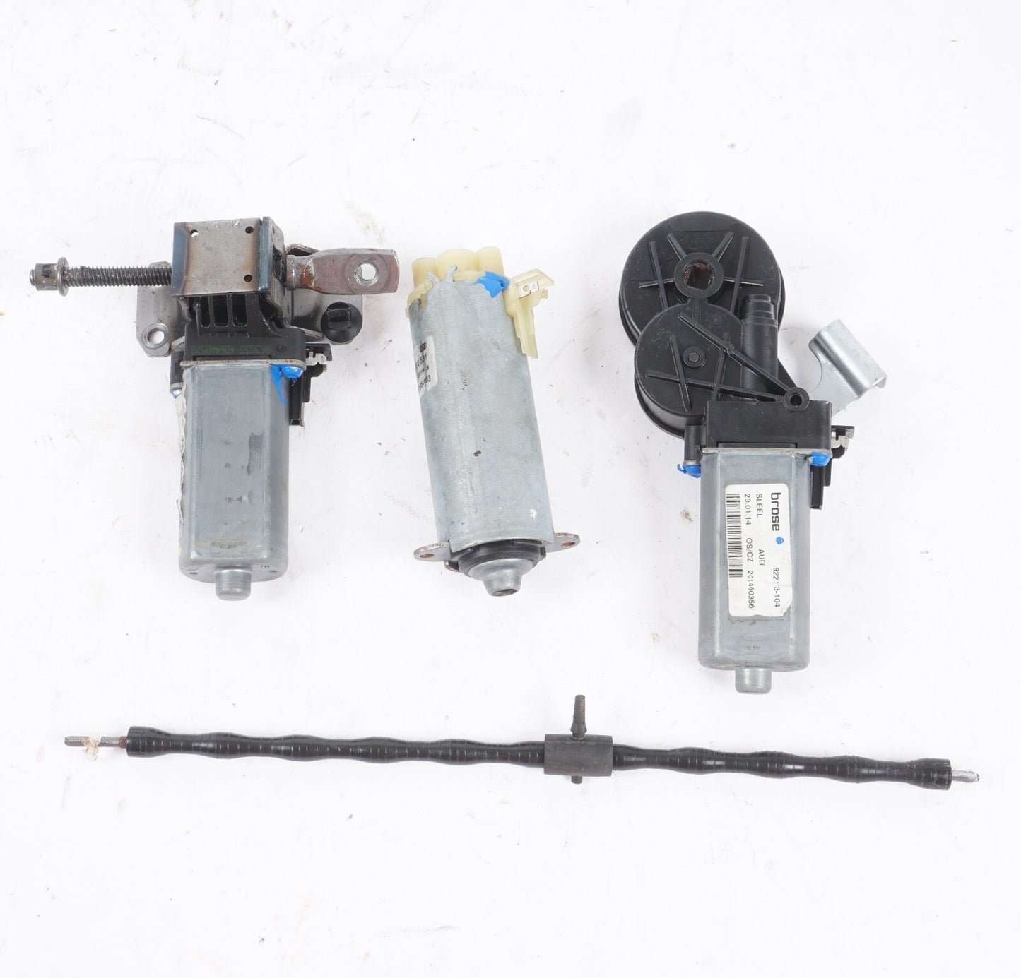 11-17 AUDI A8 A8L S8 FRONT RIGHT PASSENGER SEAT MOTORS  SET OF 3 OEM