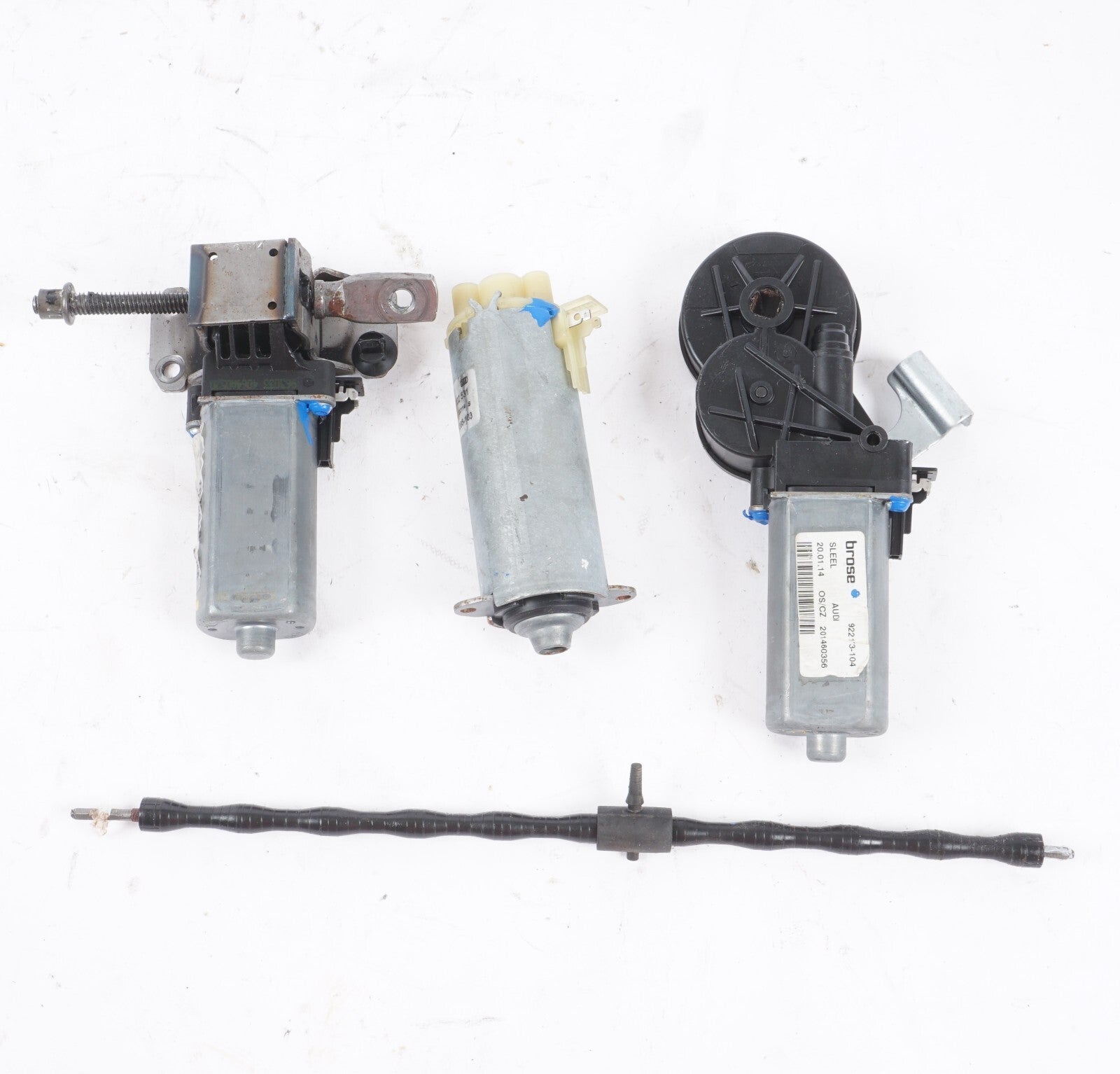 11-17 AUDI A8 A8L S8 FRONT RIGHT PASSENGER SEAT MOTORS  SET OF 3 OEM