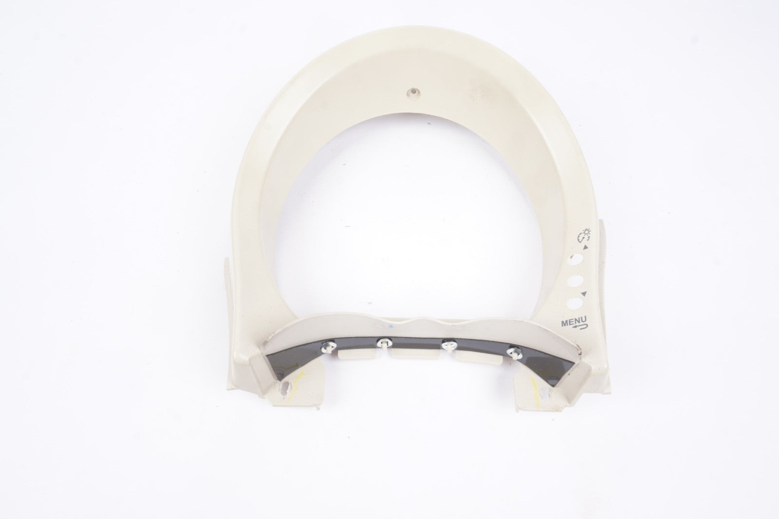 12-19 Fiat 500 Pop Dash Speedometer Instrument Cluster Bezel Trim Cover Oem