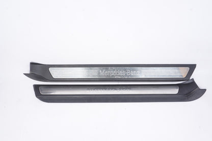 2011 - 2014 Mercedes W207 E350 Coupe Door Step Sill Left and Right Side Set OEM