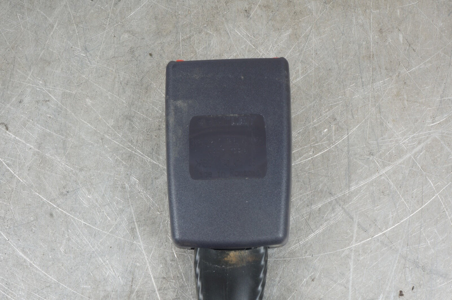 11-20 BENTLEY MULSANNE FRONT LEFT SEAT BELT BUCKLE BLUE COLOR