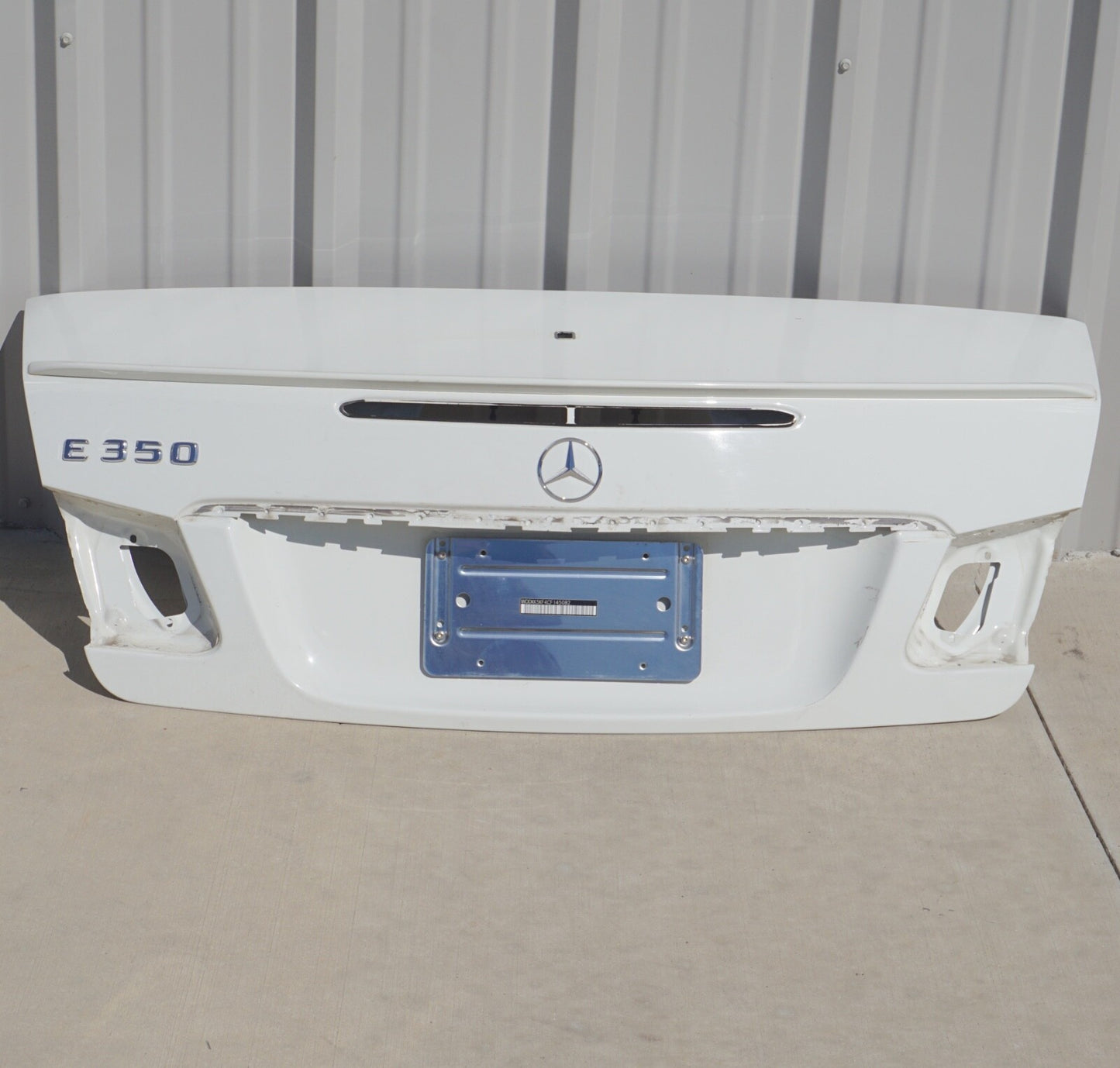 11-17 Mercedes W207 E550 E400 E350 Convertible Trunk Lid Panel OEM