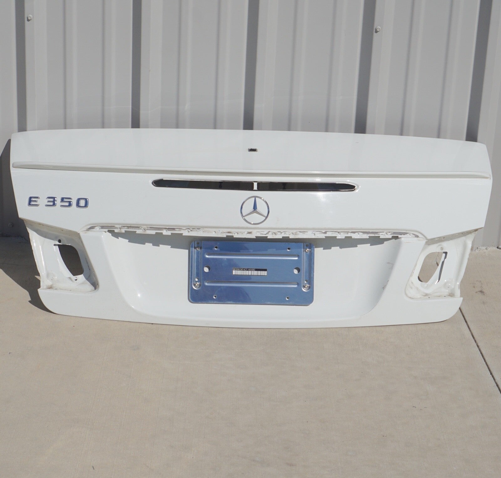 11-17 Mercedes W207 E550 E400 E350 Convertible Trunk Lid Panel OEM