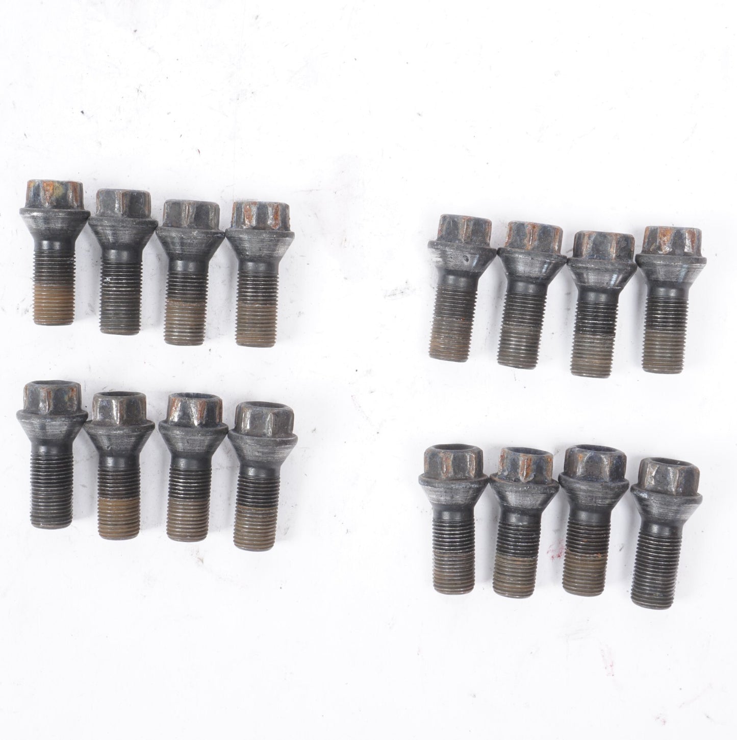 08-14 Mercedes W204 C300 C350 Wheel Lug Nut Bolt SET Of 16 OEM