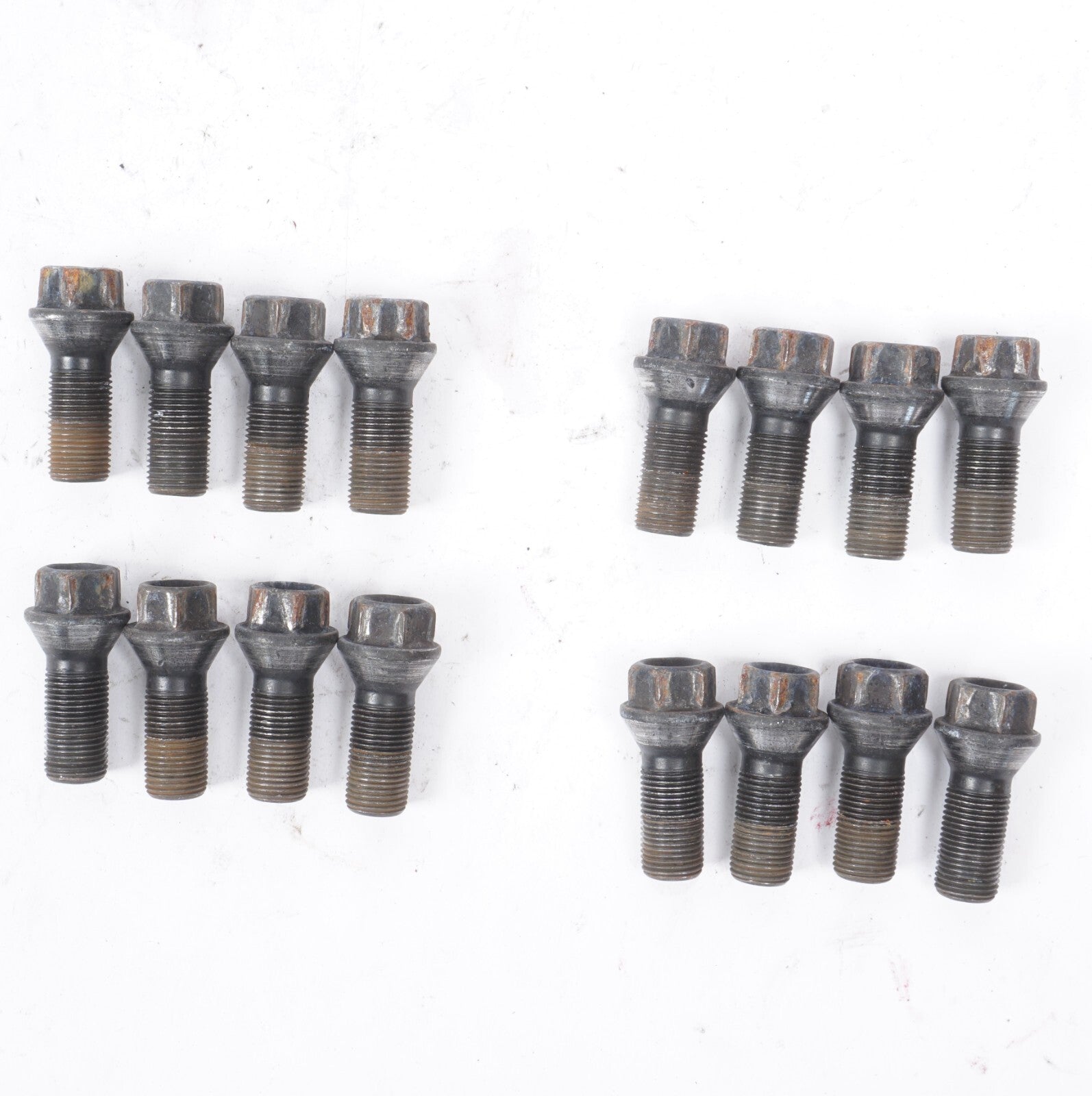 08-14 Mercedes W204 C300 C350 Wheel Lug Nut Bolt SET Of 16 OEM