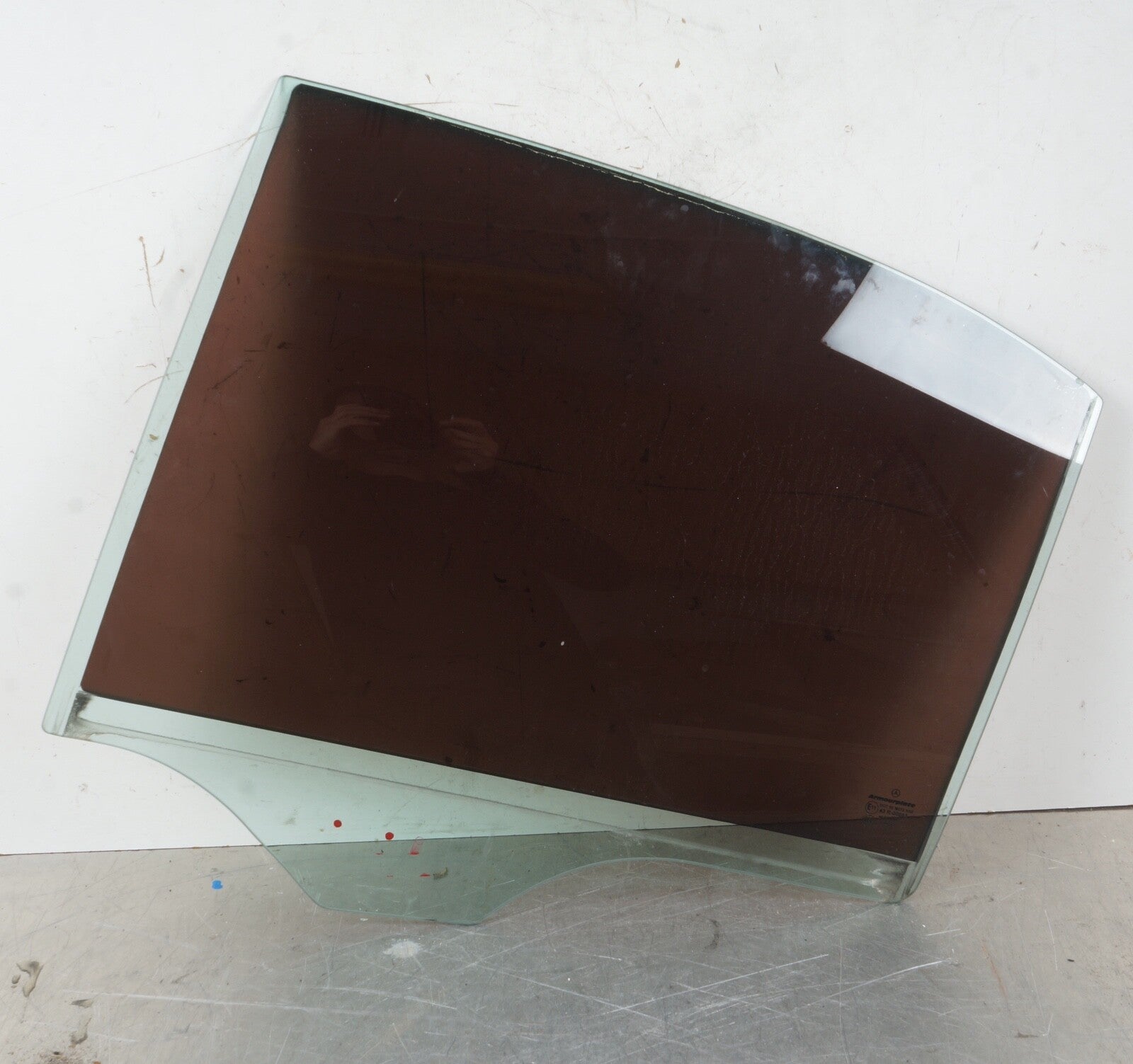08-14 Mercedes C300 C350 W204 Rear Left Driver Side Door Window Glass Oem
