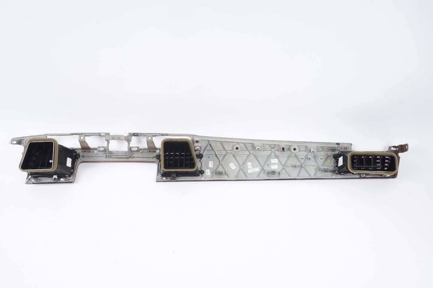 11-17 AUDI A8 A8L DASH RIGHT SIDE WOOD GRAIN BEZEL MOLDING COVER W/ AIR VENT OEM