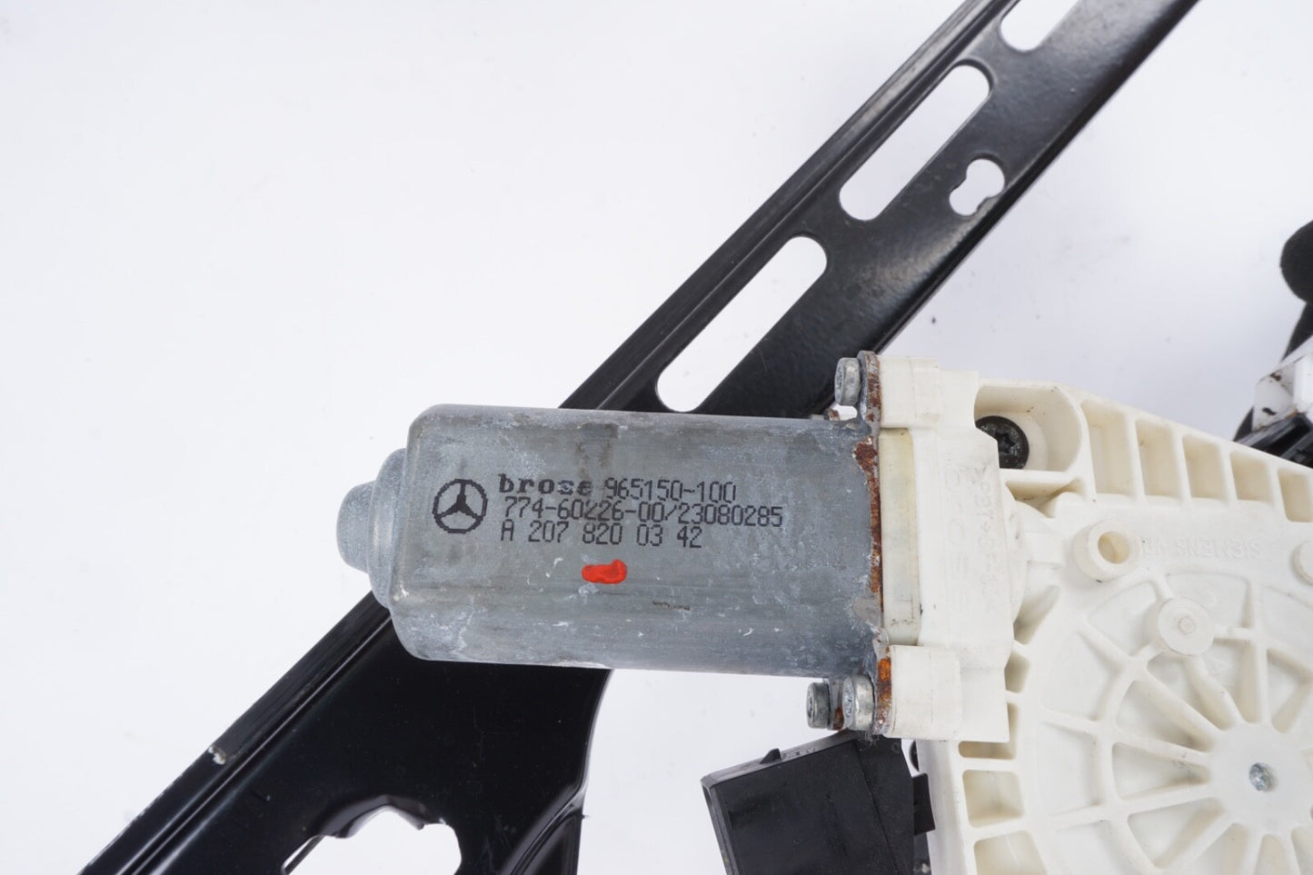 11-17 Mercedes W207 E350 Coupe Convertible Window Regulator Motor Front Left OEM