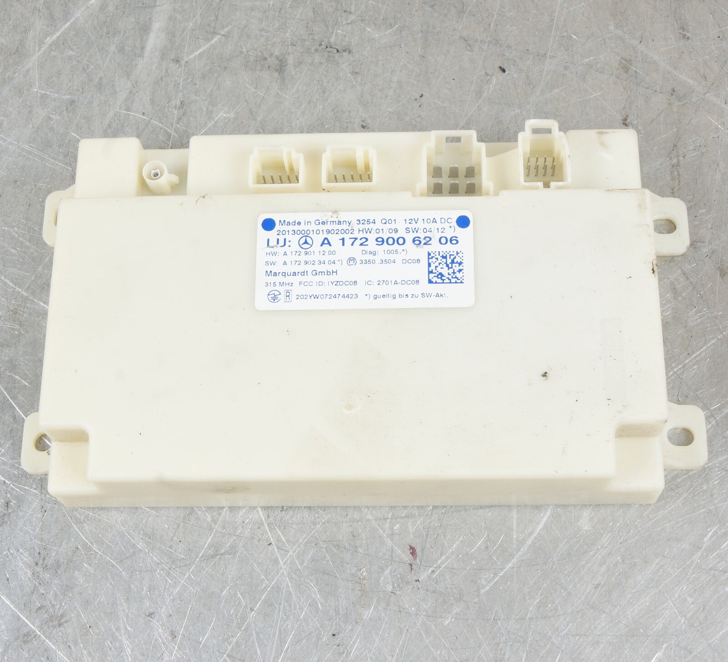 10-15 Mercedes W212 E350 E550 C250 Keyless Go Entry Control Module Unit OEM