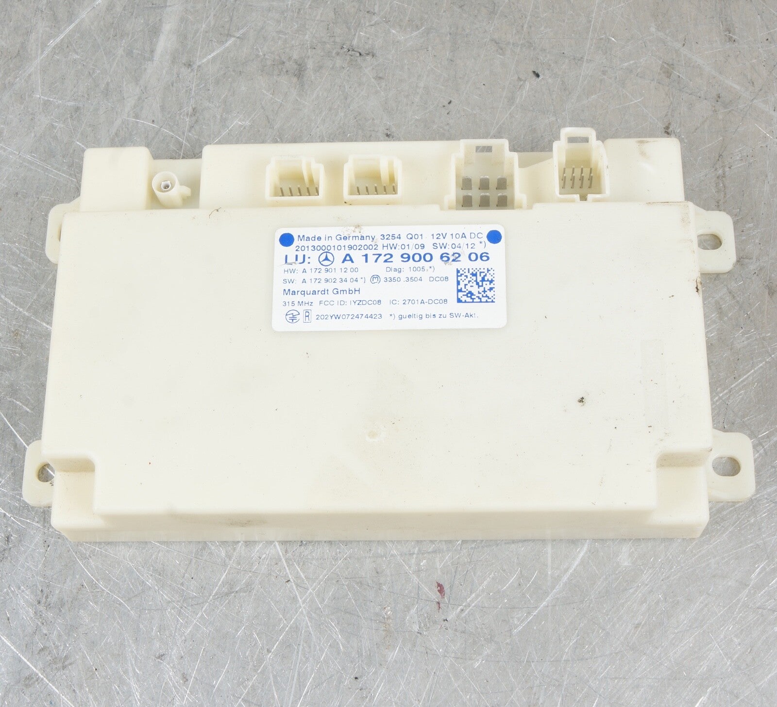 10-15 Mercedes W212 E350 E550 C250 Keyless Go Entry Control Module Unit OEM