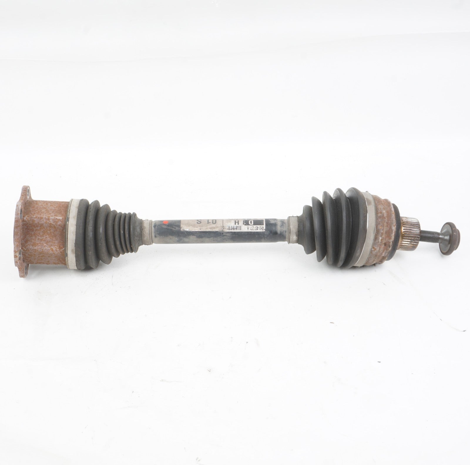12-18 Audi A7 A8L Quattro Front Left Side CV Axle Shaft 4H0407271H OEM