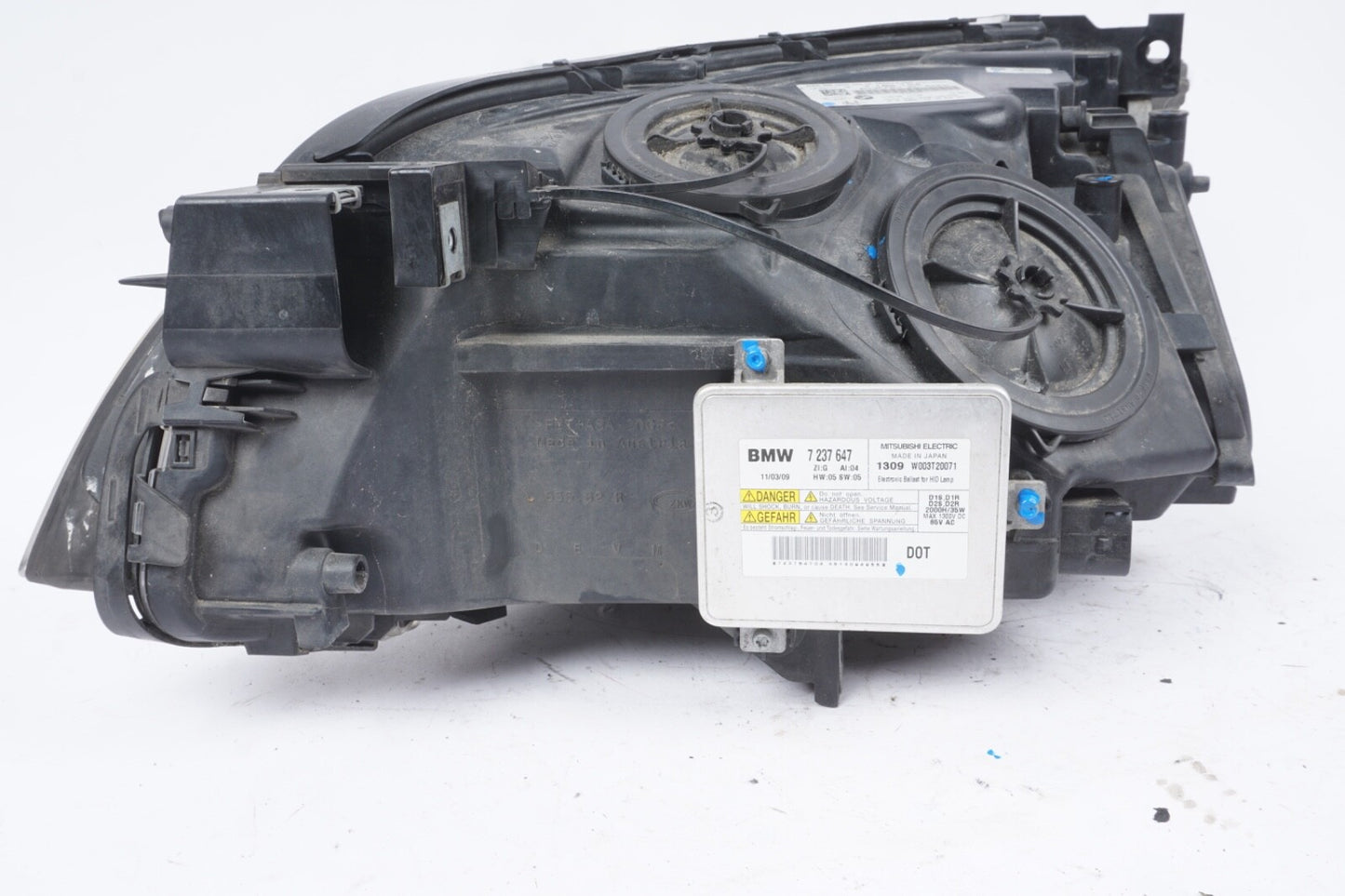 09-12 BMW 750 SERIES Right Xenon HID Adaptive Headlight OEM 7182154