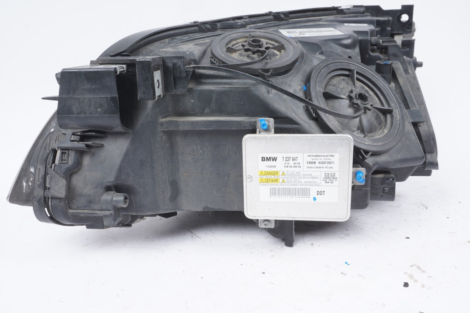 09-12 BMW 750 SERIES Right Xenon HID Adaptive Headlight OEM 7182154