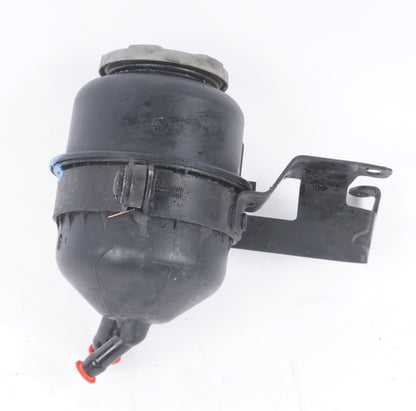 2011 - 2014 AUDI A8 POWER STEERING PUMP RESERVOIR TANK BOTTLE W/ BRACKET OEM