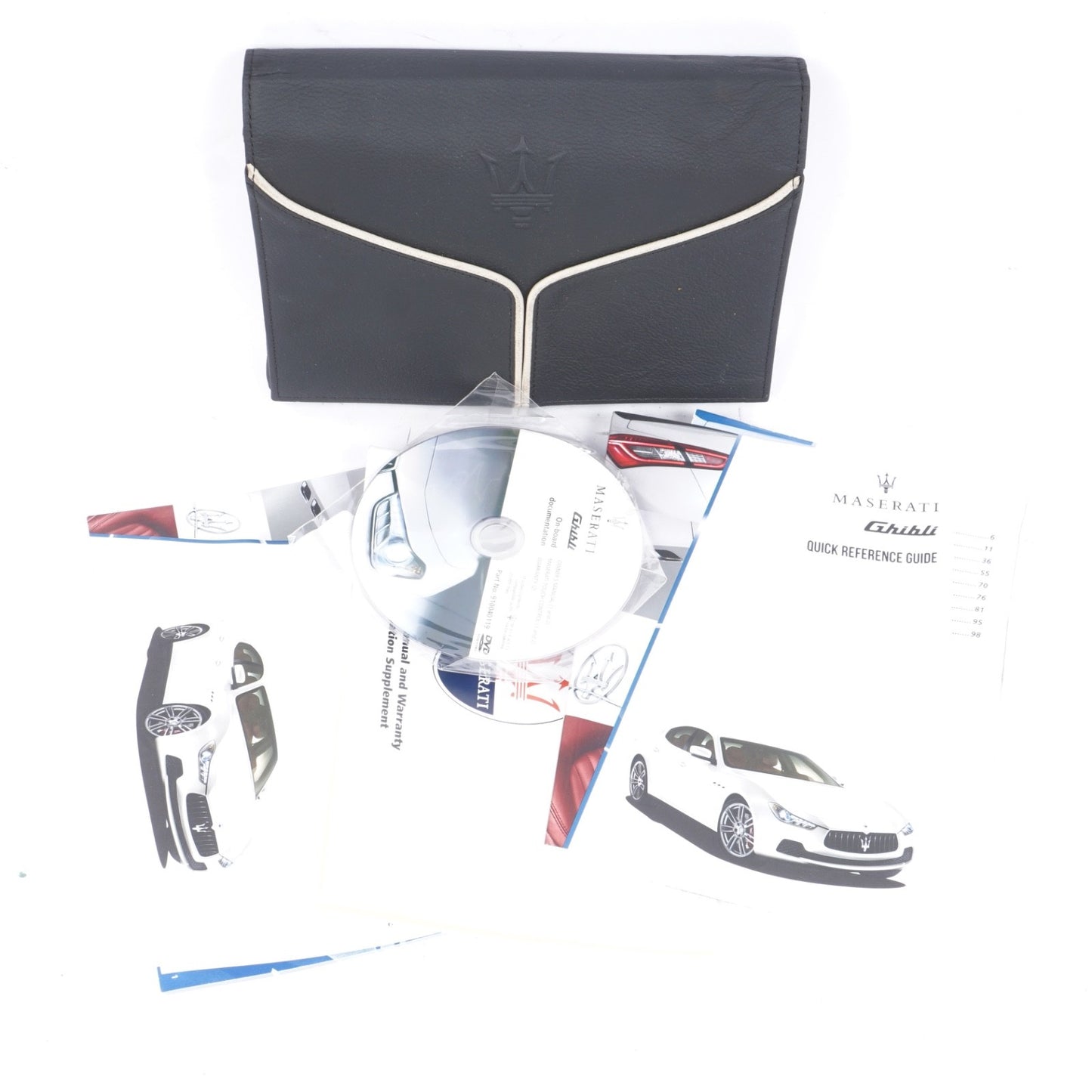 14-17 Maserati Ghibli Owner Owner's Operator User Repair Guide Manual Set Oem