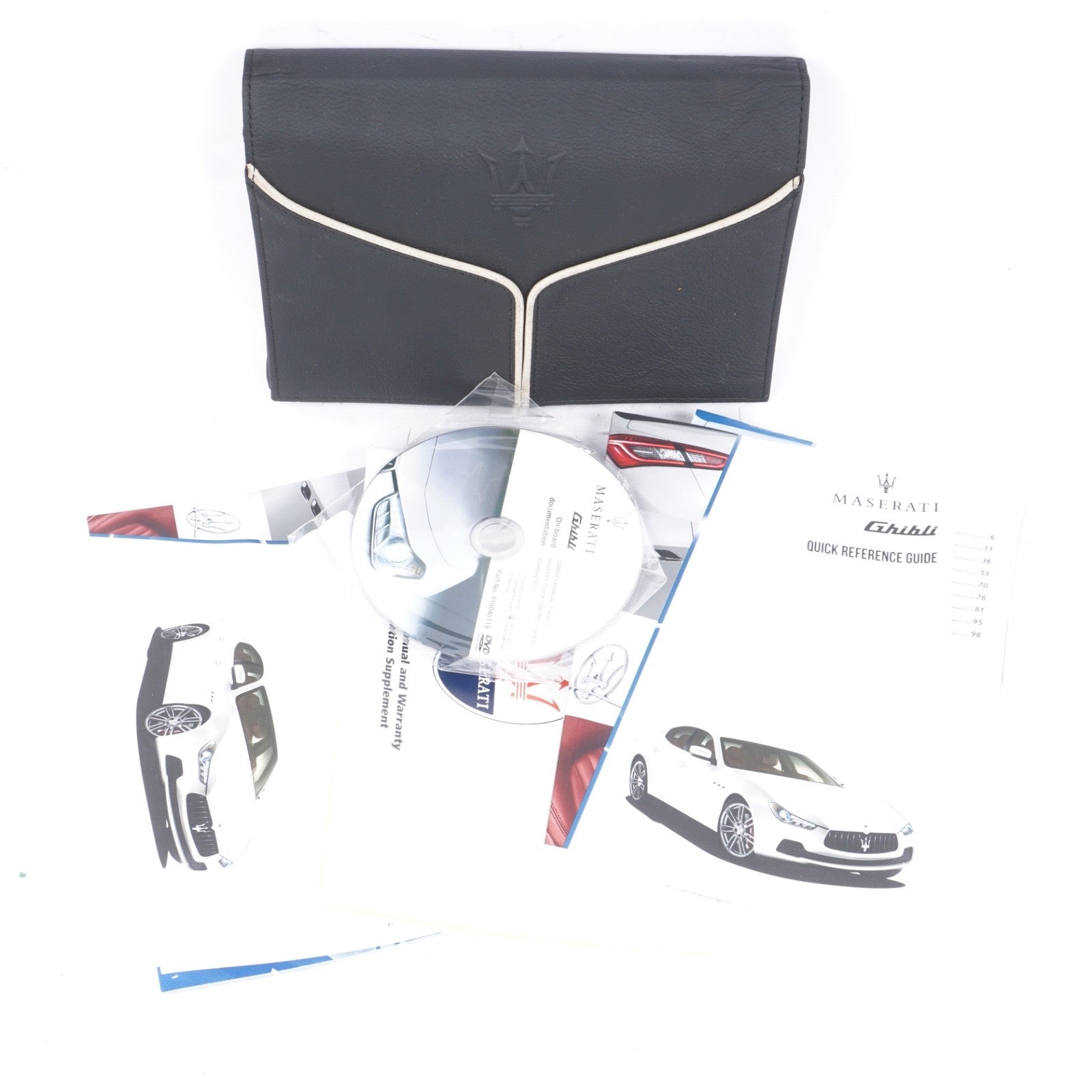 14-17 Maserati Ghibli Owner Owner's Operator User Repair Guide Manual Set Oem