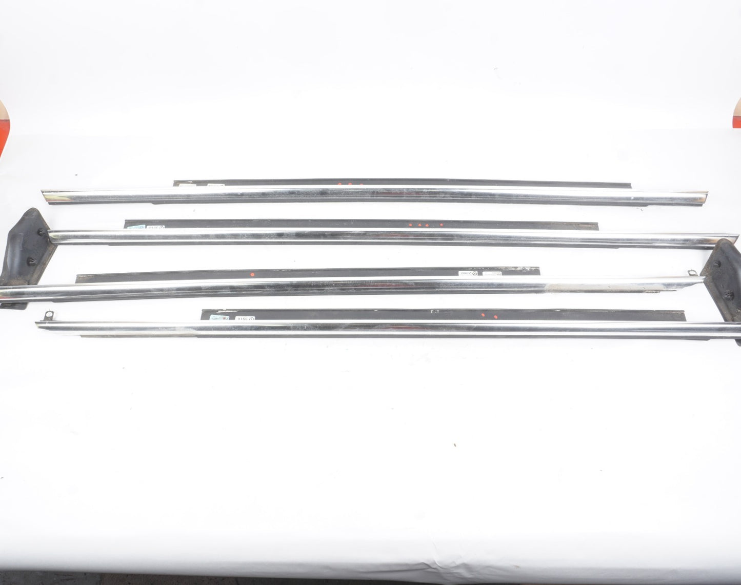 2011-2017 Audi A8L Door Window Belt Molding Trim Front & Rear *Long Base* OEM