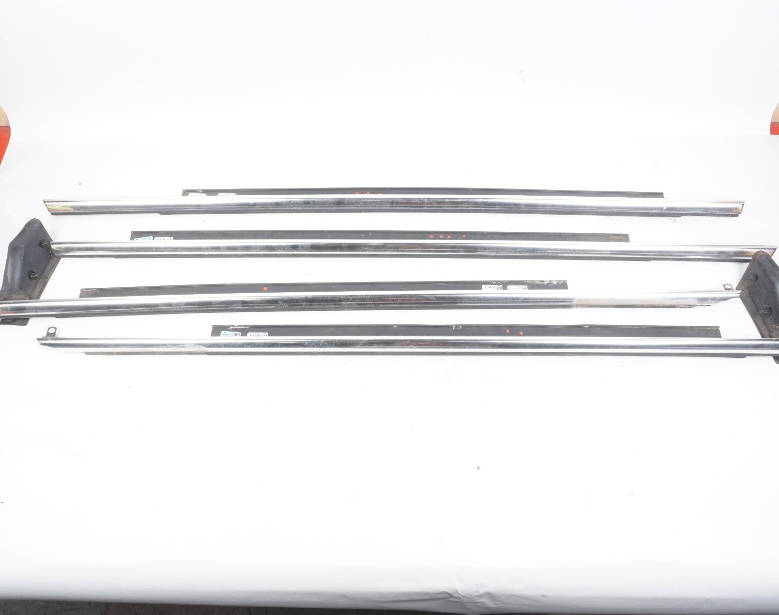 2011-2017 Audi A8L Door Window Belt Molding Trim Front & Rear *Long Base* OEM