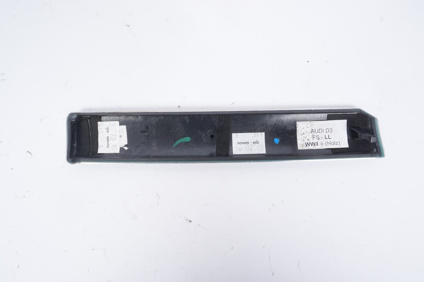 2004  - 2010 Audi A8 A8L Front Left Driver Dash Trim Molding 4E1853191A   OEM