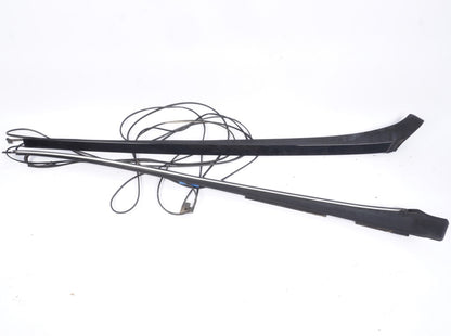 07-13 MERCEDES-BENZ W221 S550 FRONT LEFT RIGHT SIDE WINDSHIELD A PILLAR MOLDING
