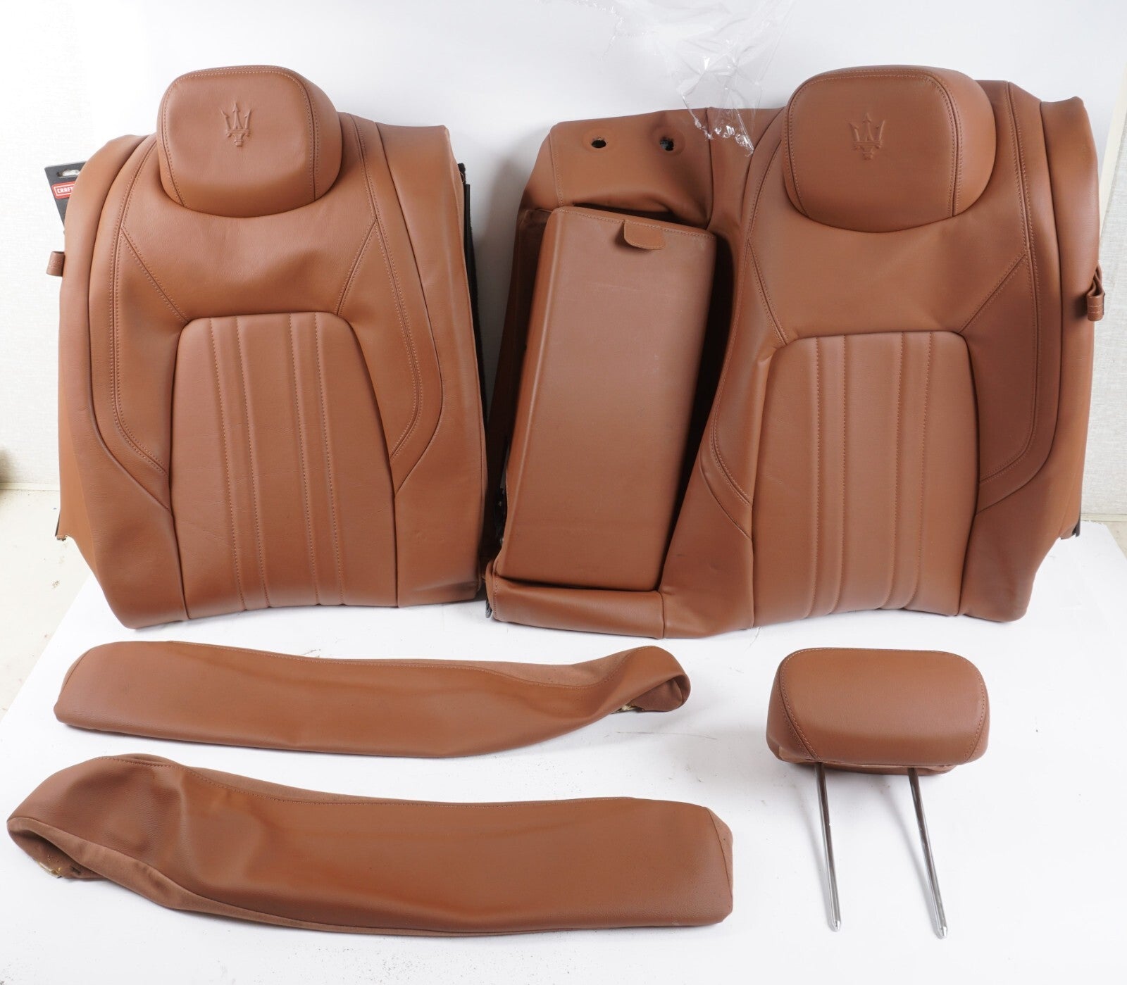 2014-2019 MASERATI GHIBLI REAR BACKREST UPPER SEAT CUSHION OEM LEATHER