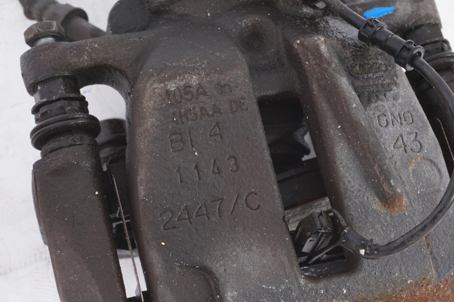 12-17 AUDI A8L A8 3.0L REAR LEFT DRIVER SIDE BRAKE CALIPER OEM