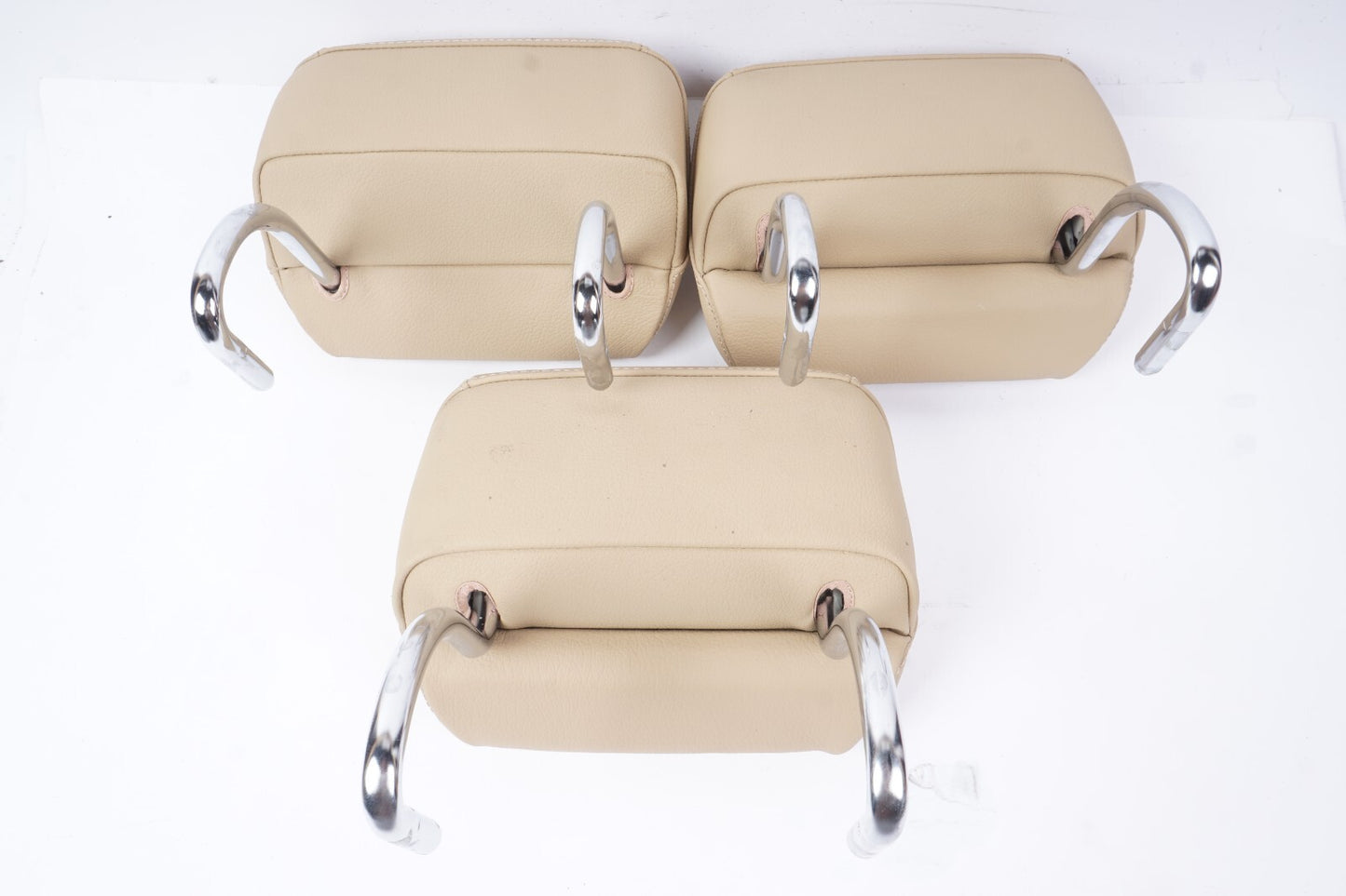 2007-2013 Mercedes W221 S550 Rear Seat Headrest Set Of 3 OEM