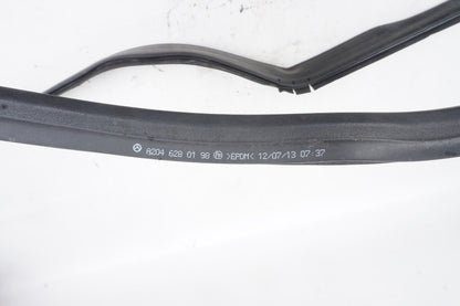 08-14 MERCEDES BENZ C300 C250 HOOD UNDERSIDE WEATHER STRIP SEALS SET OF 2 OEM