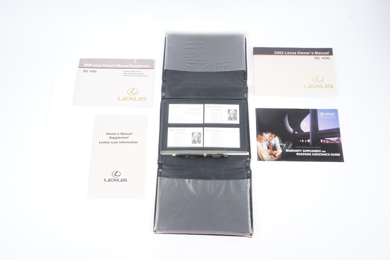 2002 Lexus SC430 Owner's Manual Book & Case OEM